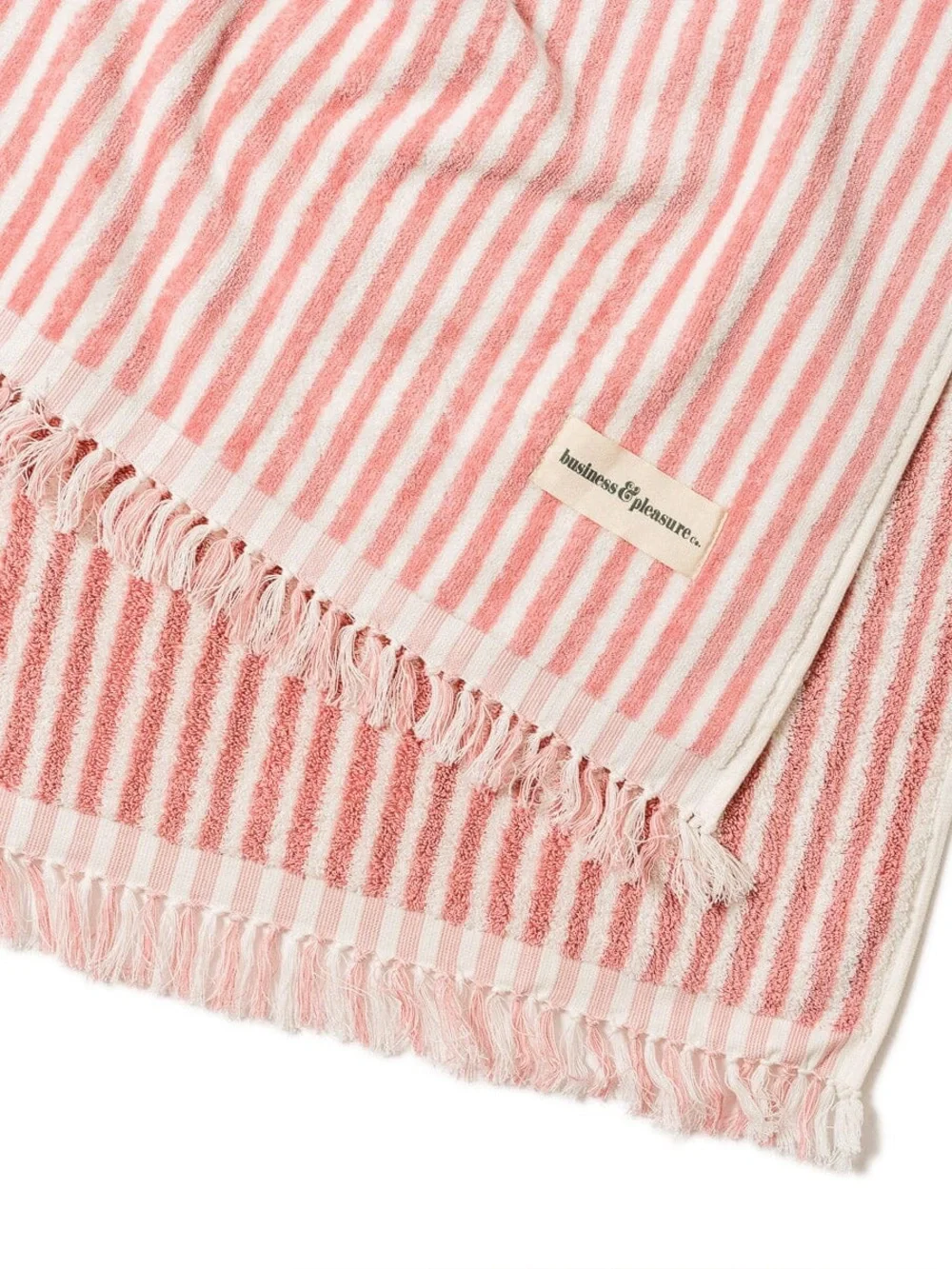 business & pleasure The Beach Blanket Lauren's Pink Stripe